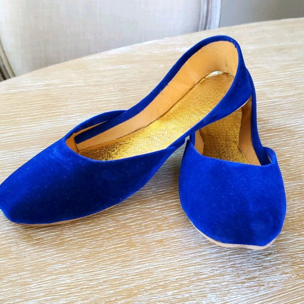 Custom Made Women's Velvet Flats